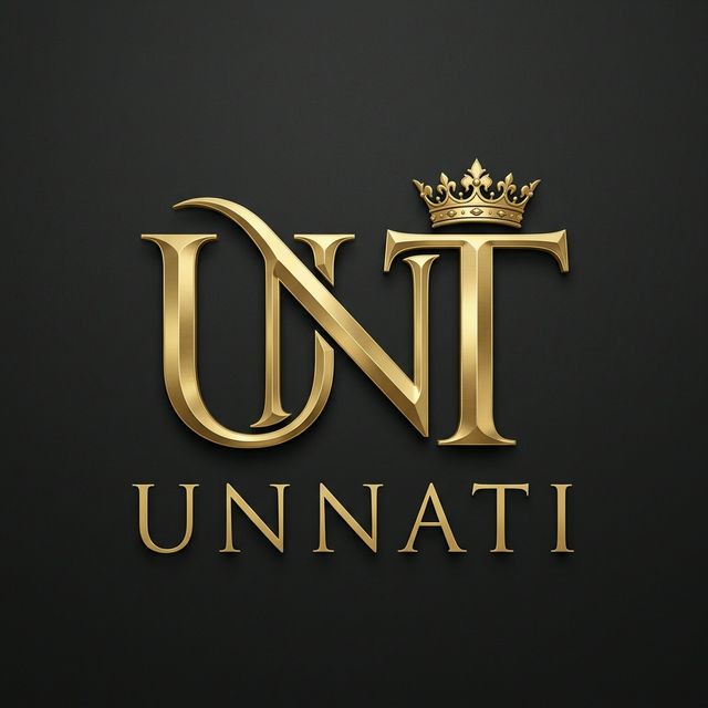 Unnati Library Official Logo